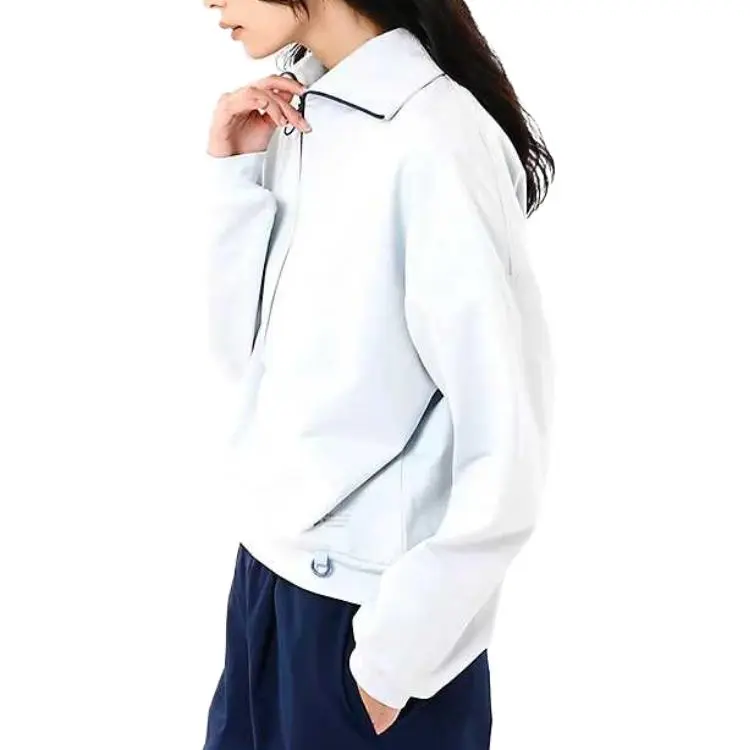 New Balance WOMEN Sweatshirt Women's Ice Blue-2