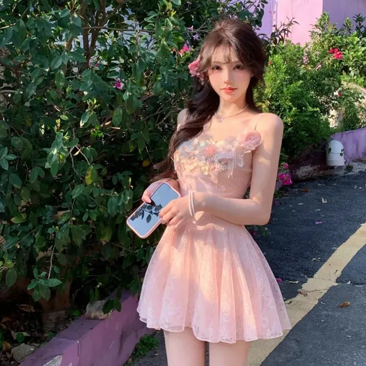 BEAUTIFUL CONFESSION Slip Dress Women's-5