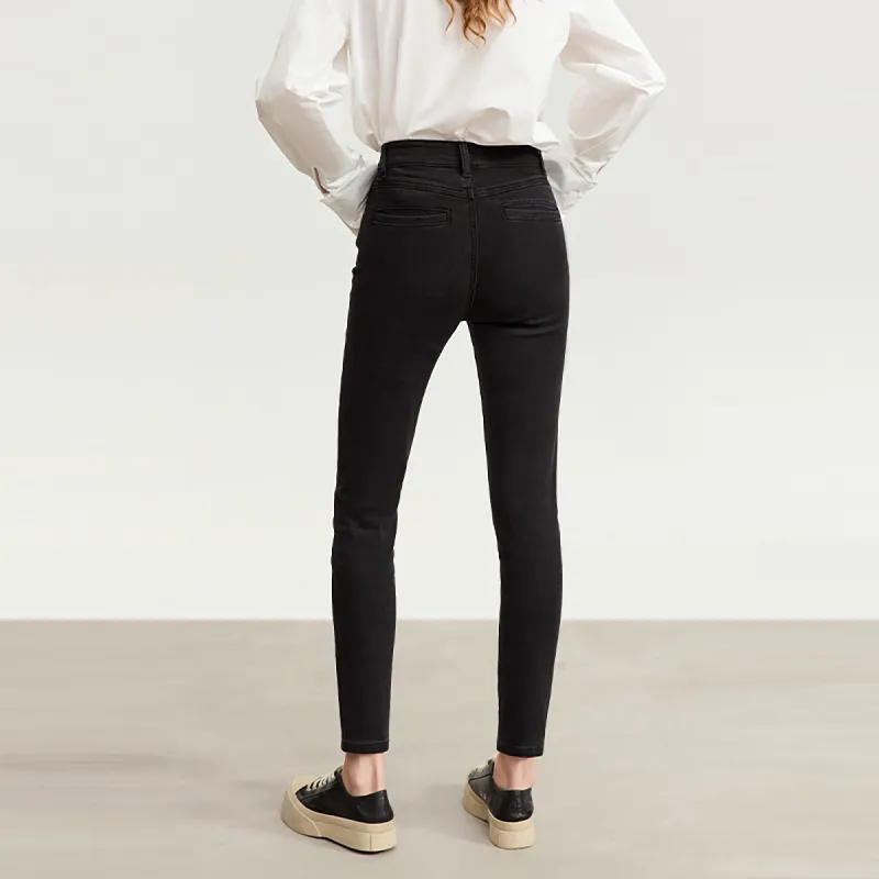 AMII Jeans Women's Black-3