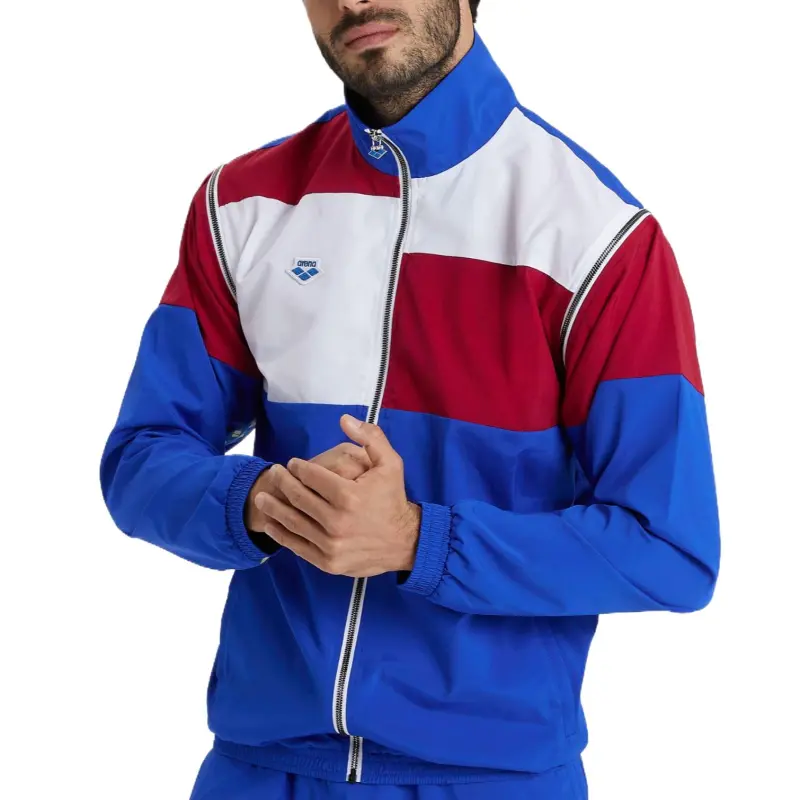 Arena Icons Convertible Jacket Unisex Blue-2