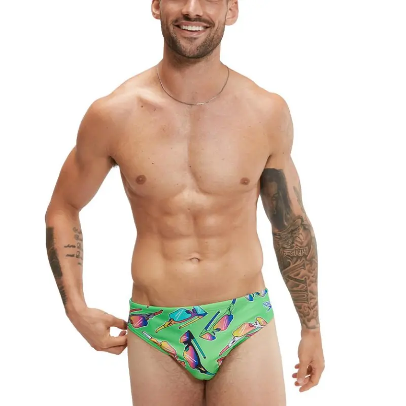 Speedo Swimming Shorts Men's Green-1