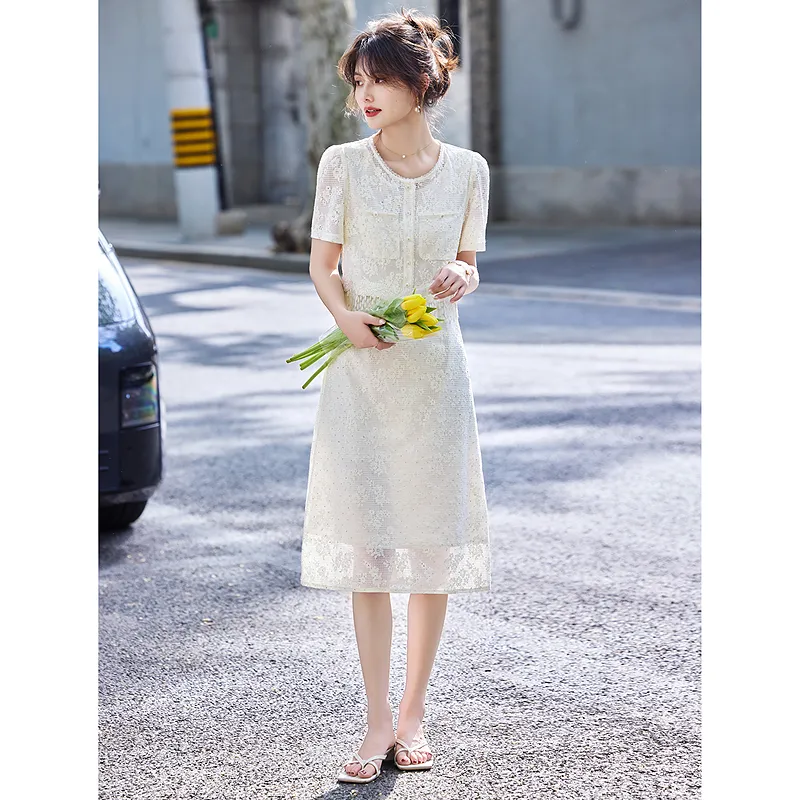 A Paradise For Awakening Short Sleeved Dress Women's-6