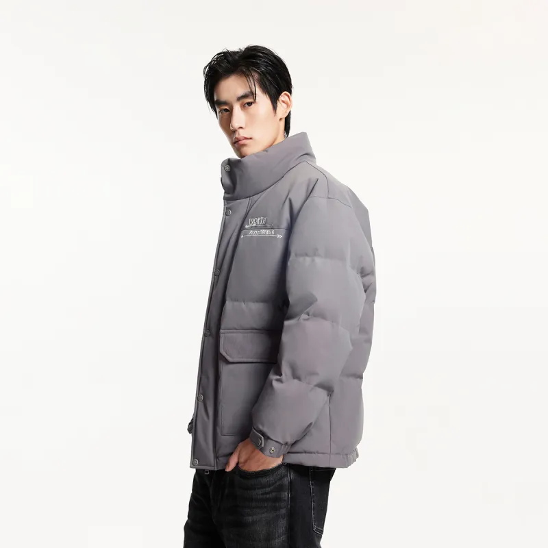 JACK JONES· Down Jacket Men's Deep Gull Gray-4