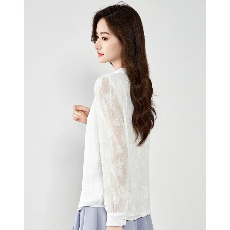 Love Elaine Shirt Women's White-6