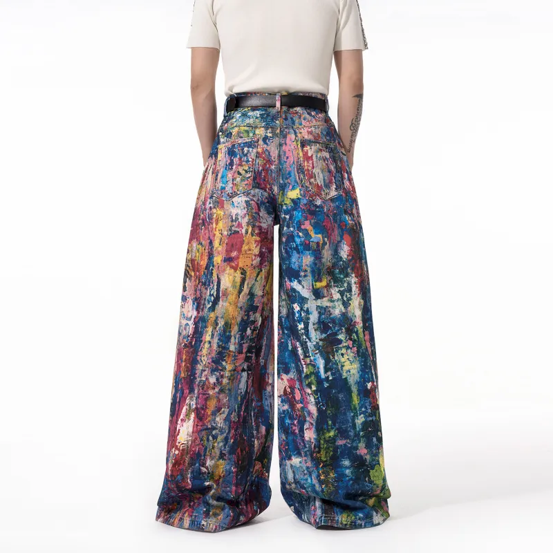 START EXCEED END Jeans Unisex Rainbow-1