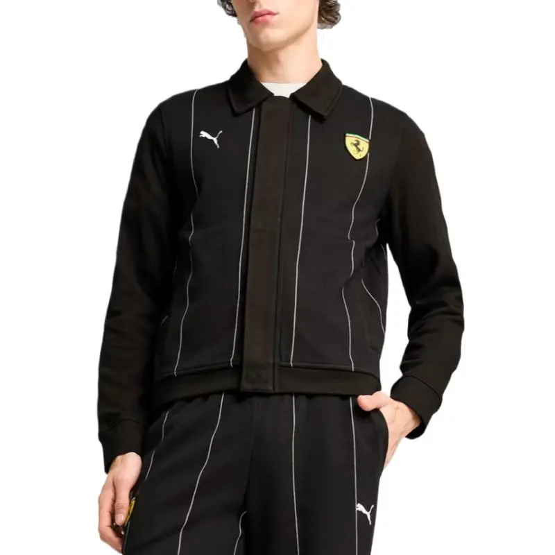 Scuderia Ferrari X PUMA Premium Jackets Men Black-2