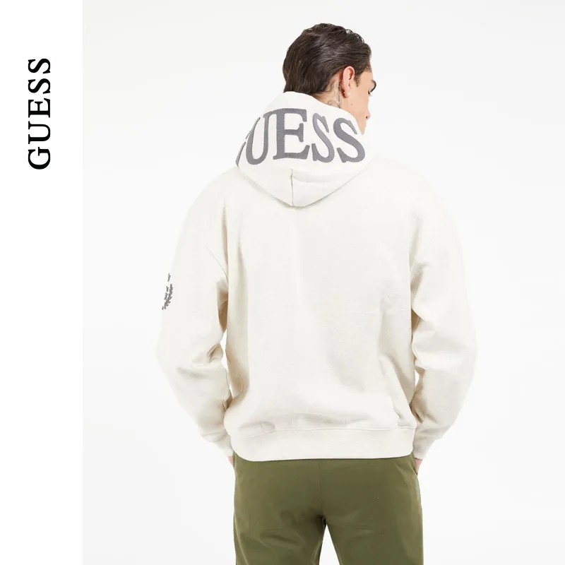 GUESS Sweatshirts Men H00A-Beige-1