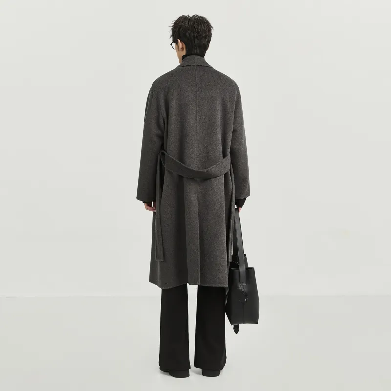 EARL JOEL Pajama Robe Coat Unisex Night Sky Gray-3