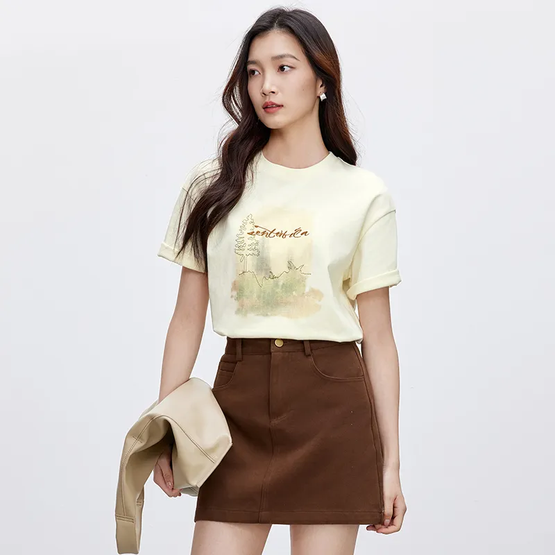 SENTUBILA T Shirts Women's-2