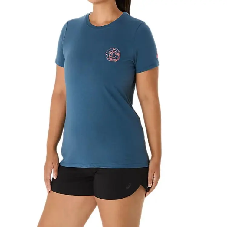 Asics Regular T-Shirt Women's Vintage Indigo-2