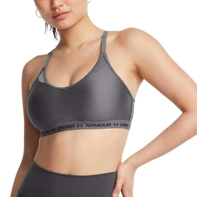 Under Armour CrossbackHeatGear Sports Underwear Women's Black Gray-4