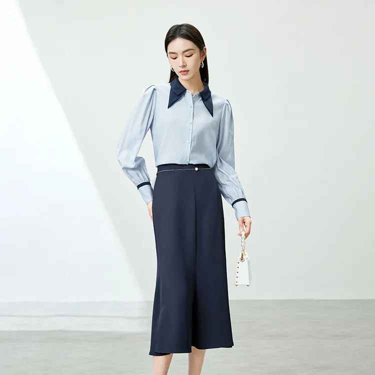 SENTUBILA Shirt Matching Sets Women's-4