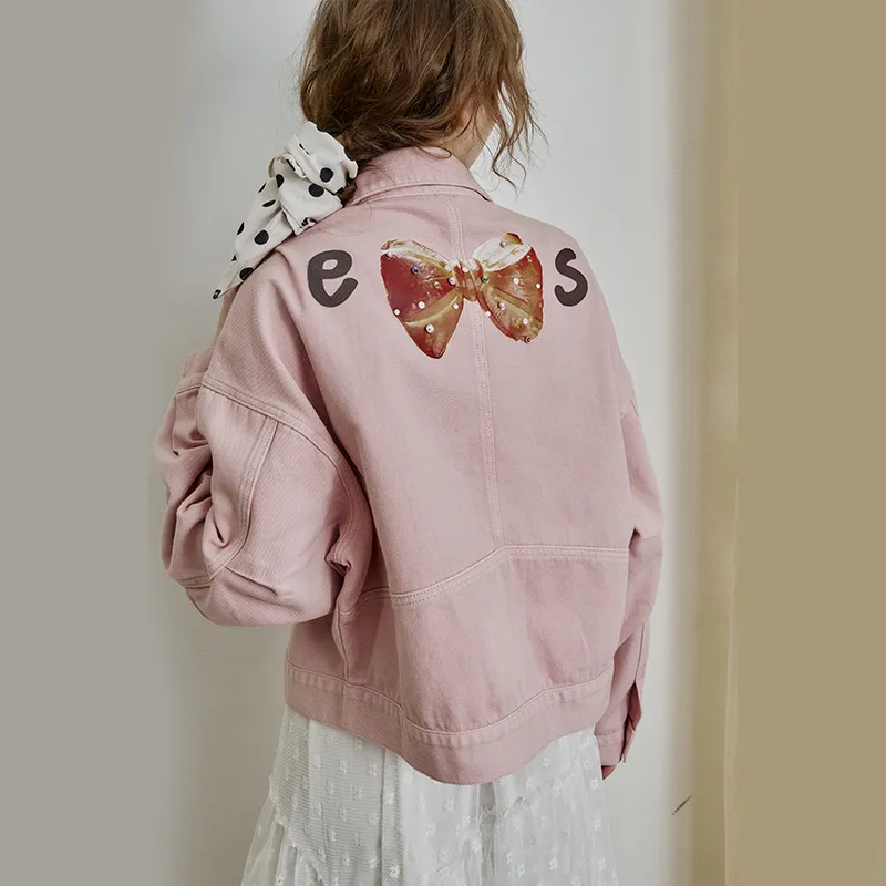 ELF SACK Denim Jackets Women's-14