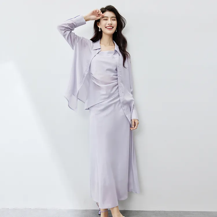 SENTUBILA Shirt Matching Sets Women's-2