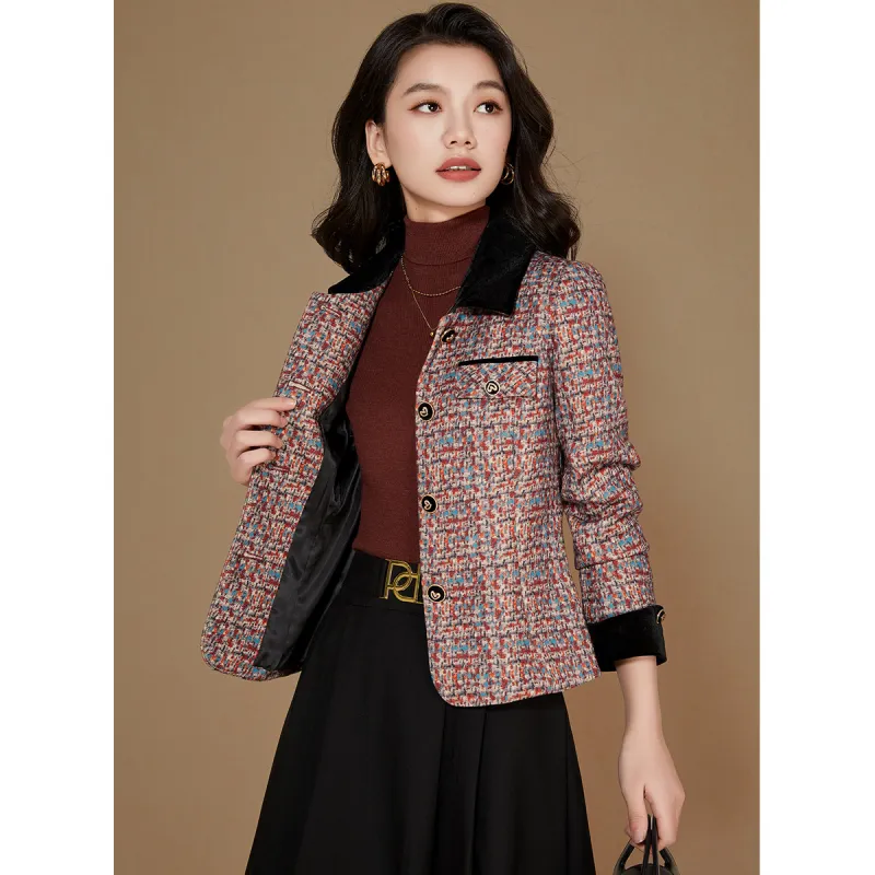 Mylan Jackets Coats Women's Red-3