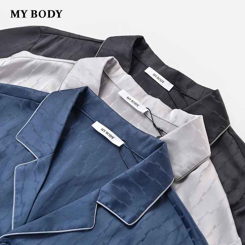 MY BODY Men Pajama Sets-1