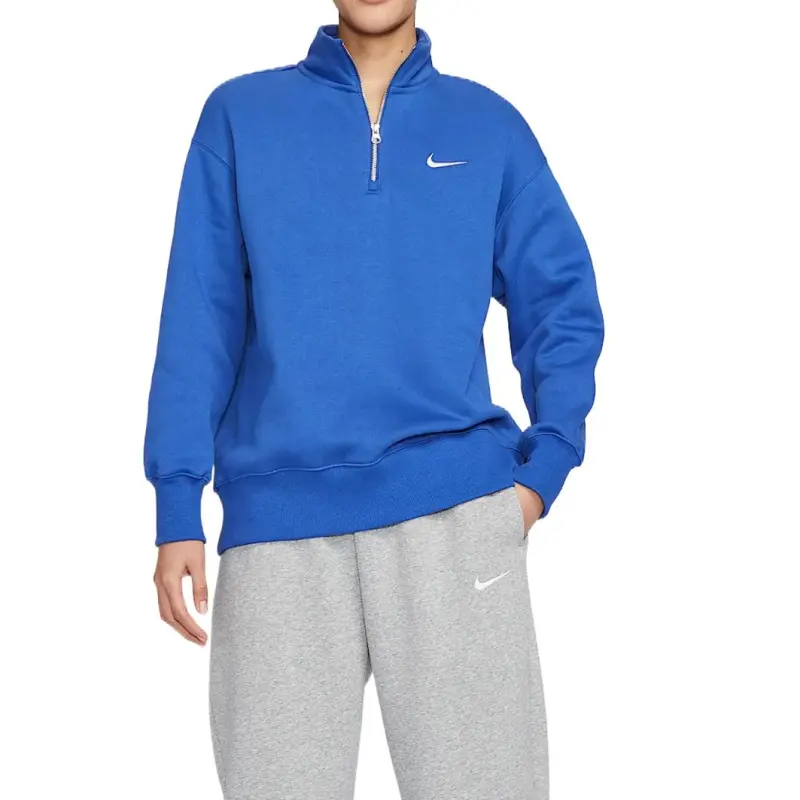 Nike Sportswear Phoenix Fleece Sweatshirt Women's Blue-2