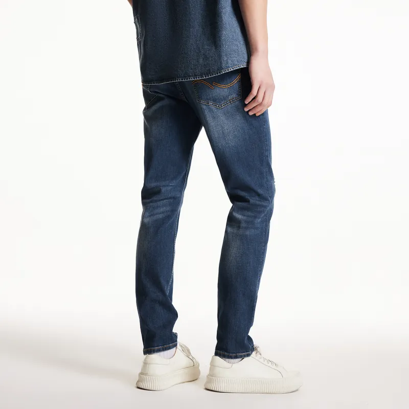 JACK JONES· Jeans Men's E39 Medium Blue Denim-3
