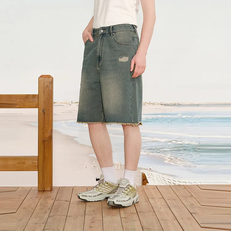INXX Casual Shorts Unisex Denim Blue-3