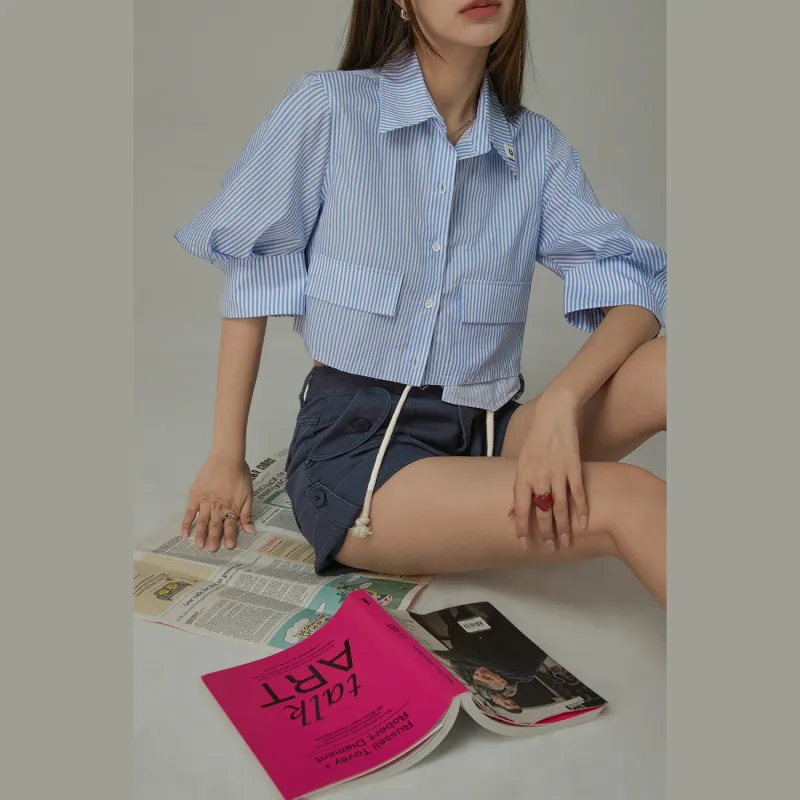 CHUU Crop Tops Women's-8