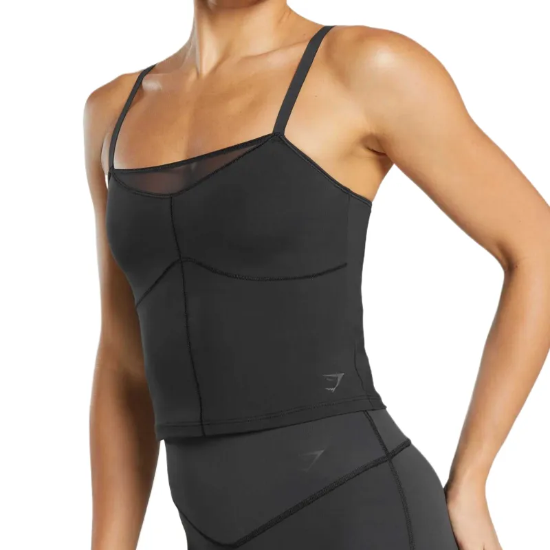 GYMSHARK Tank Top Women's Black-2