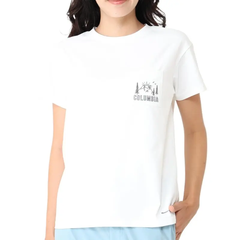 Columbia Regular T Shirt Women's White-2