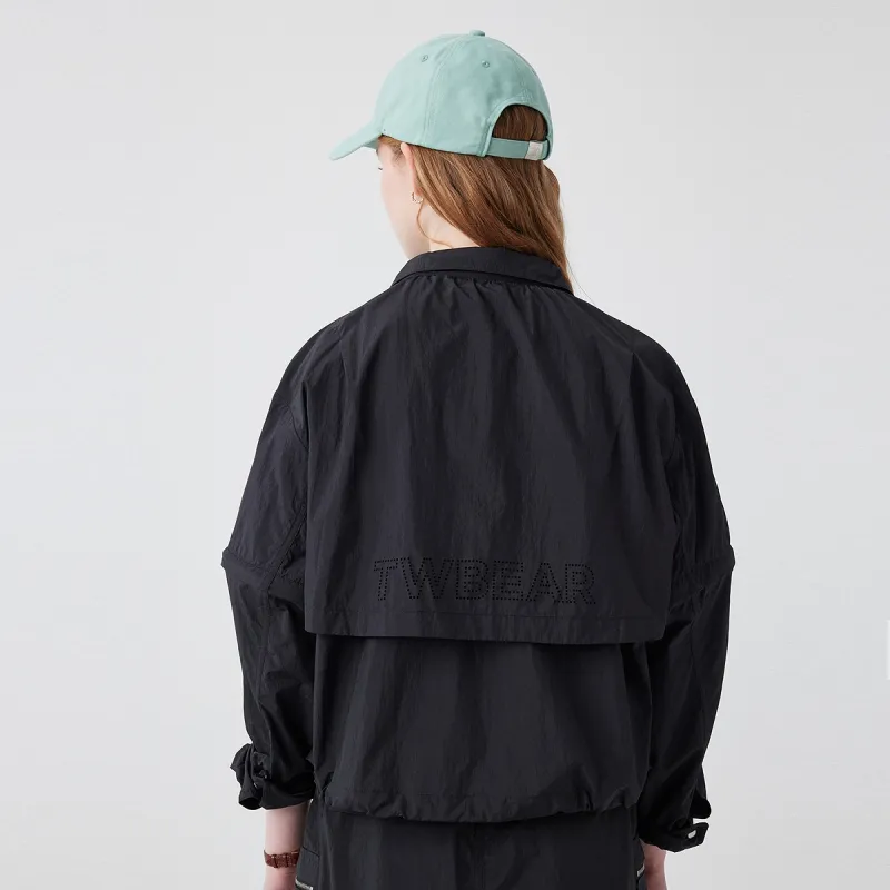 Teenie Weenie Cropped Coat Women's Black-3