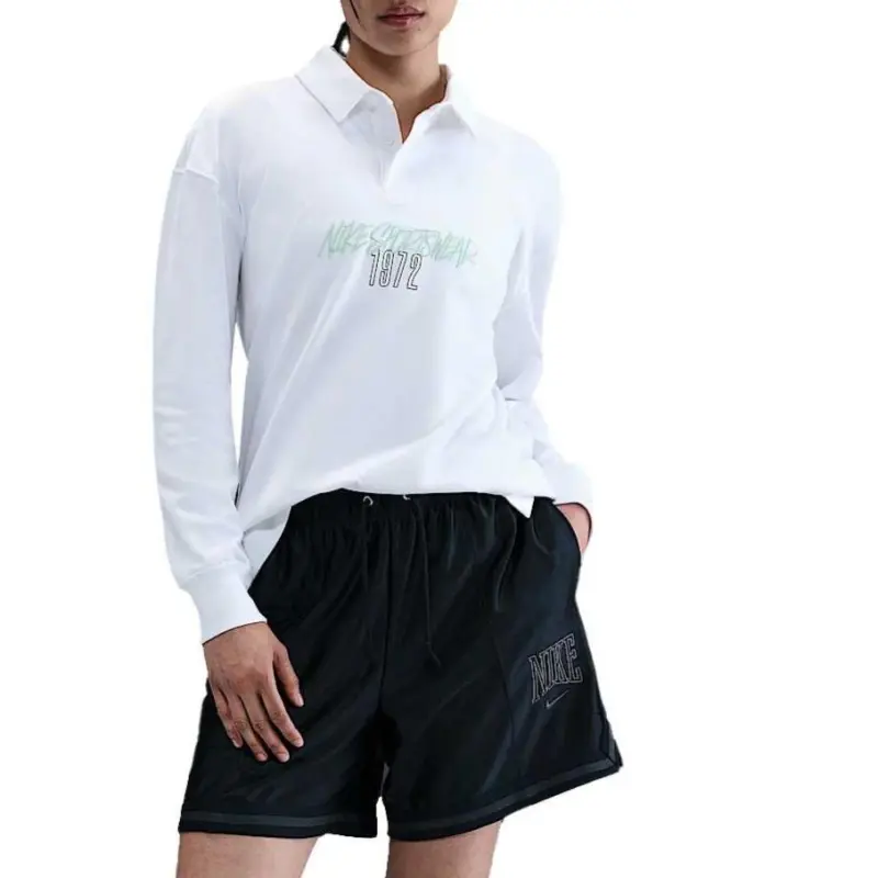 Nike Sportswear Essentials Series Polo Shirt Women's White-4