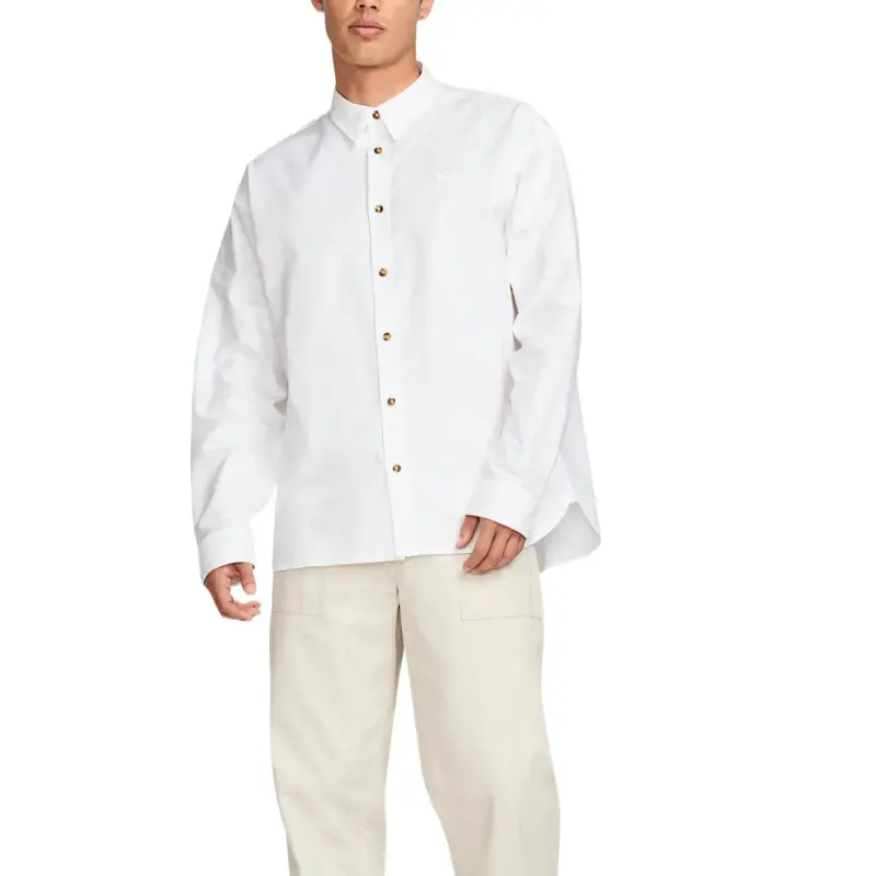 Nike Club Oxford Futura Shirt Men's White/White-2