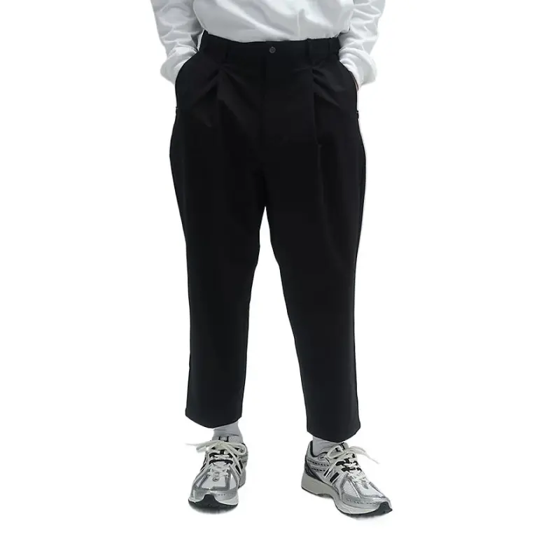 New Balance Met24 Wide Tapered Fit Casual Pants Men's Black-2