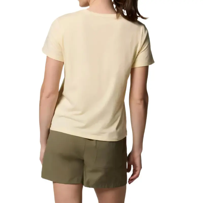 Columbia Sun Trek Regular T-Shirt Women's Lemon-1