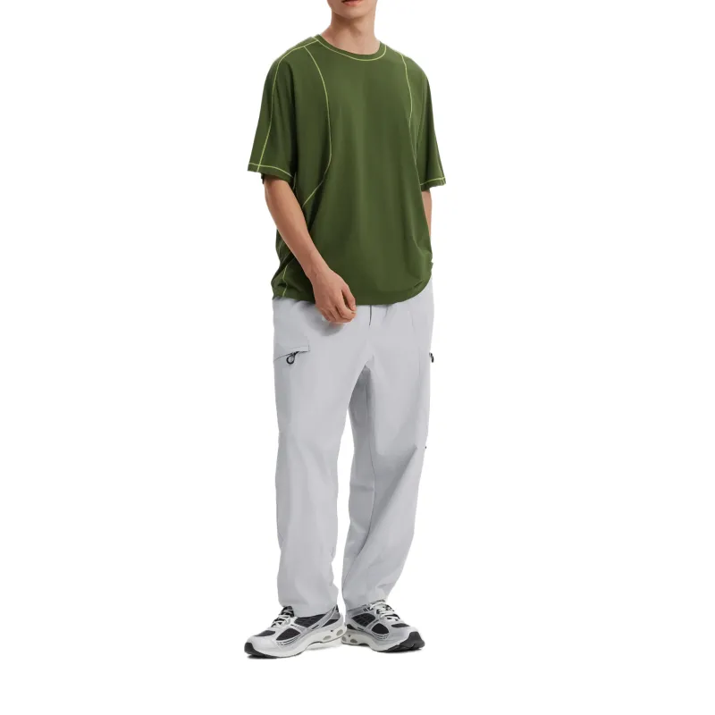 DECATHLON T Shirt Men's Fern Green-3