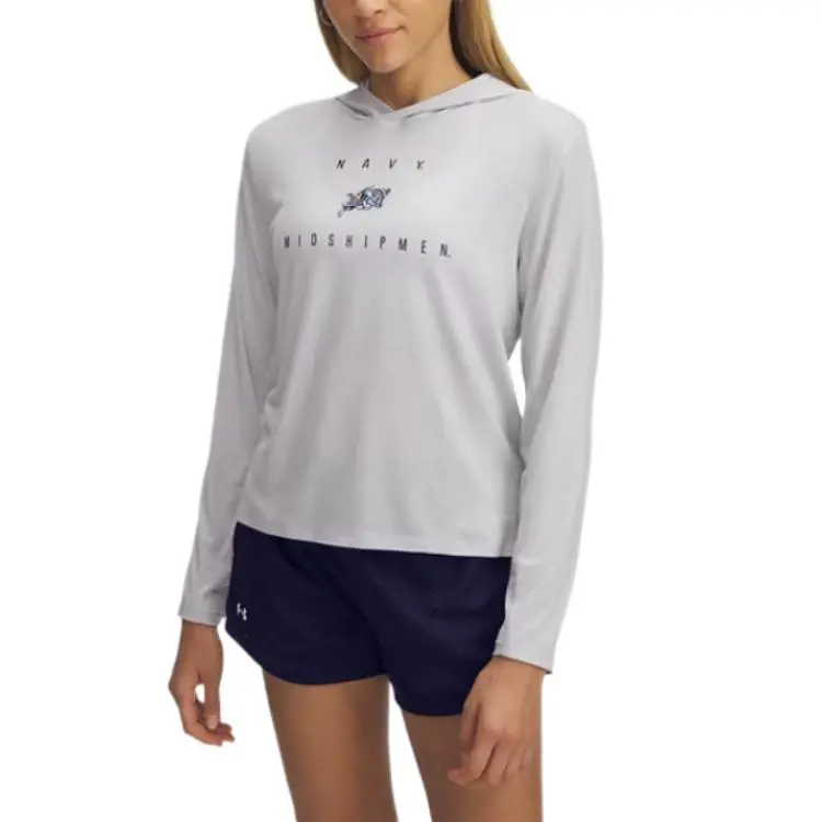 Under Armour BreezyCollegiate Sweatshirt Women's Gray-1