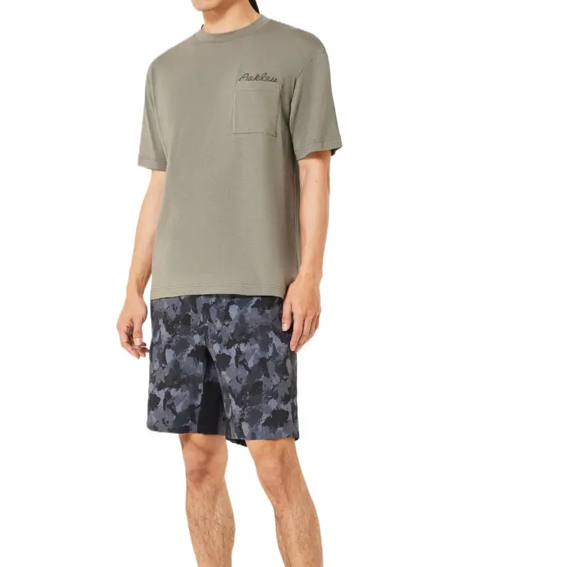 Oakley En New Retro Tee Foothill 2.0 T Shirt Men's Army Green-5