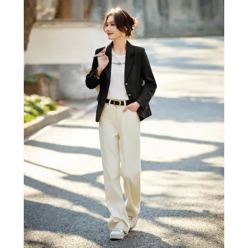 TERRE BLEUE Spring Fall Business Suit Loose Fit Women's