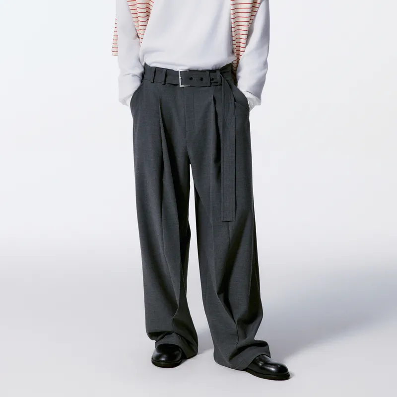 GXG Casual Pants Men's Medium Gray-3