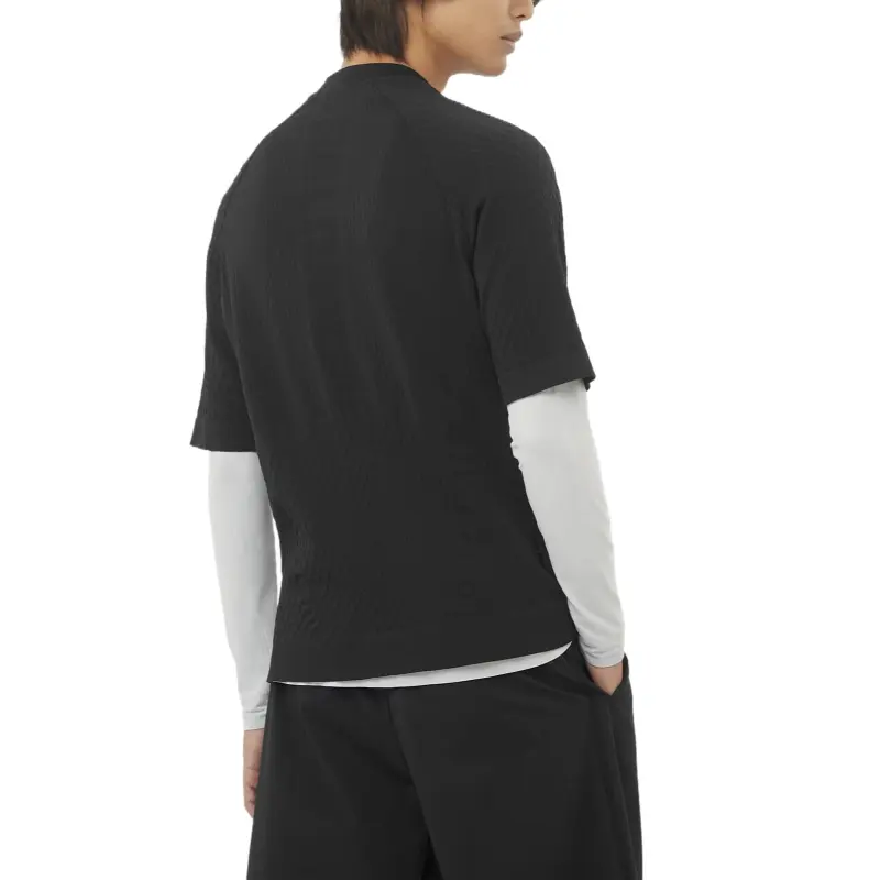 SALOMON CIFER T-Shirt Unisex Pitch Black-2