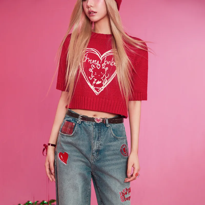 CHUU New Year's Cartoon Dragon Series Knitwear Women's-6