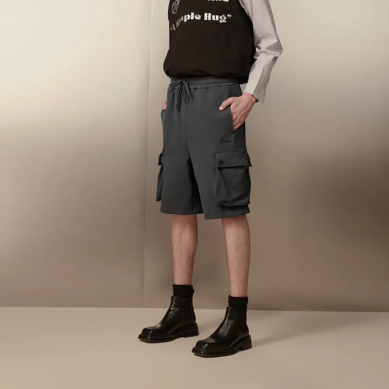 MLMR Casual Shorts Unisex Volcano Gray-2