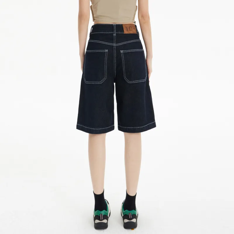ZAVK Denim Shorts Women's Black-6