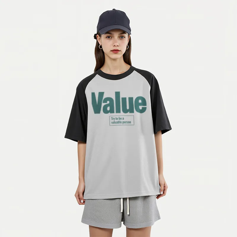FAIRWHALE Raglan Sleeve T Shirt Women's-2