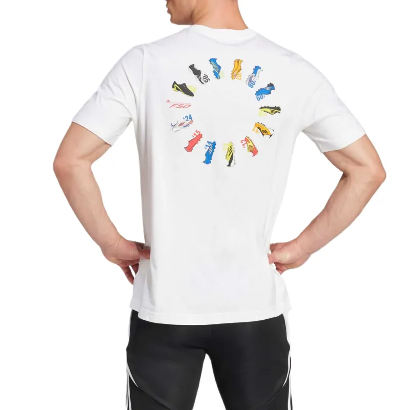 Adidas F50 Series T Shirt Men's White-2