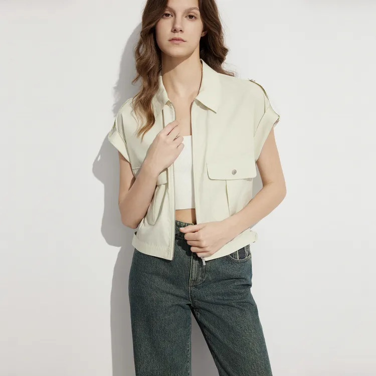 ELLE Shirts Women's Light Green-2