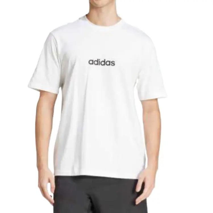 Adidas Essentials Linear Single Jersey Tee-1