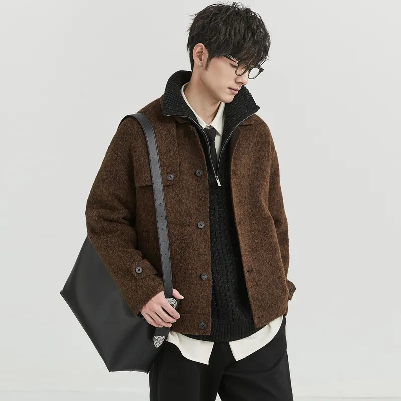EARL JOEL Jackets Coats Men's Sunset Brown-2