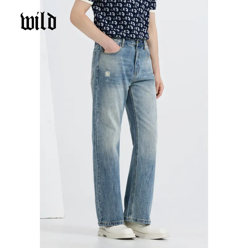 WILD LEADER Jeans Unisex Blue[NKW5138W53]-2