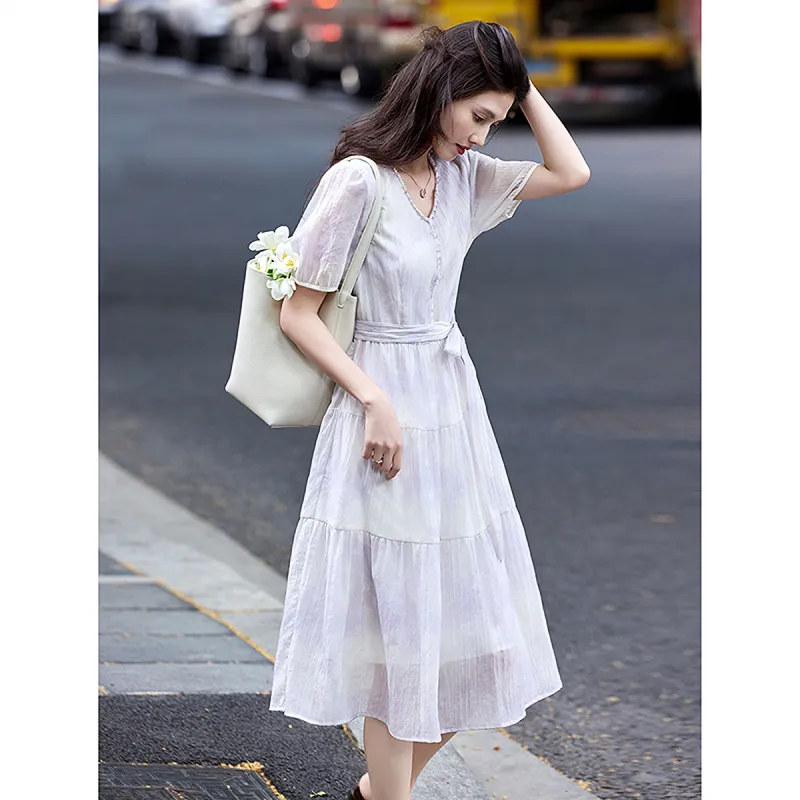 A Paradise For Awakening Short Sleeved Dress Women's-4