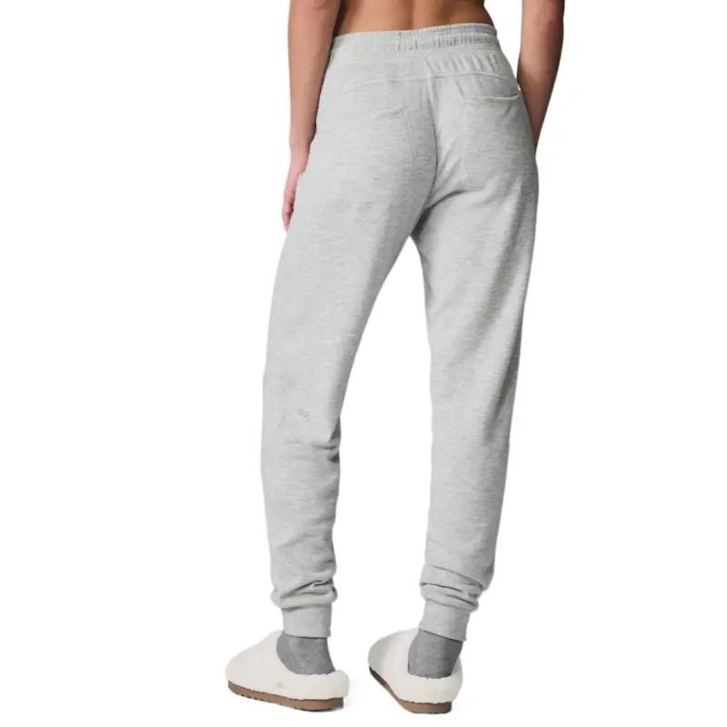 Alo Yoga Soho Sweatpant Knitted Sports Pants Women's-1