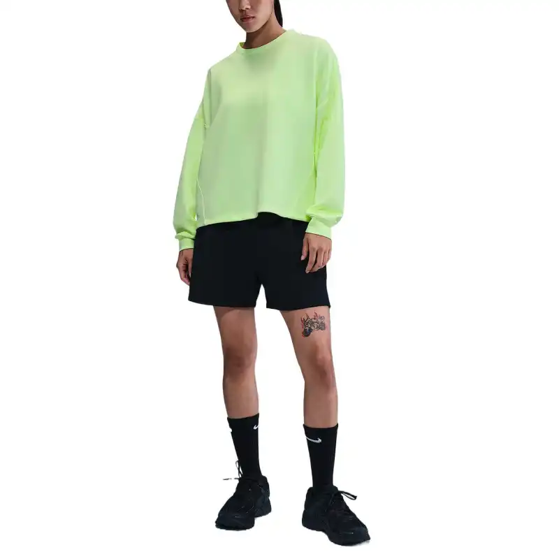 Nike Dri Fit Impossible Soft Sweatshirt Women's Green-1