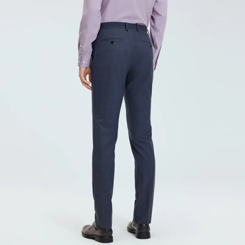 SUNDANCE Suit Trouser Men's Gray Blue-5